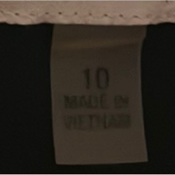 Annie Klein, Sleeveless, Scoop Neckline, Beautiful Hem Dress, Multi, Size 10 - Picture 5 of 7